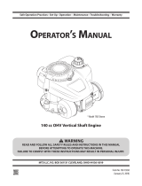 Cub Cadet 25B55SD710 Manual de usuario