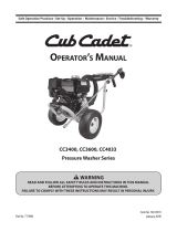 Cub Cadet 26ABPH3710 Manual de usuario
