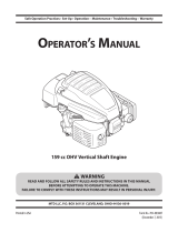 Cub Cadet 12AVB22J766 Manual de usuario