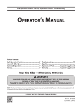 Cub Cadet Mustang Manual de usuario