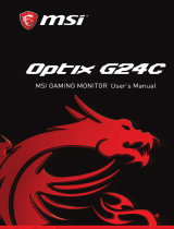 MSI Optix G24C El manual del propietario