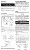 Legrand WSLV703PTC Guía de instalación