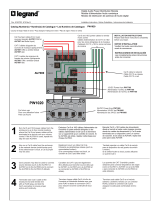 Legrand Digital Audio Power Distribution Module - PW1020 Guía de instalación