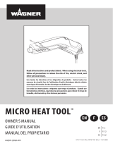Wagner SprayTech FURNO Micro Heat Gun El manual del propietario