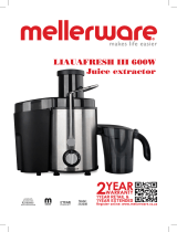 Mellerware 26300B Manual de usuario