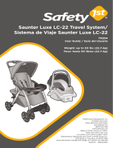 Safety 1st Saunter 3 Luxe Travel System Manual de usuario
