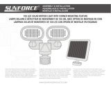 Sunforce 100 LED Solar Motion Light Manual de usuario