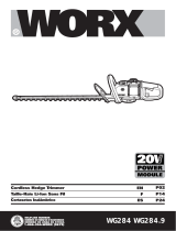 Worx WG284 Manual de usuario