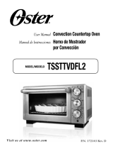 Oster Convection Countertop Oven TSSTTVDFL2 Manual de usuario