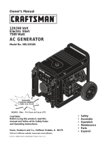 Crafstman 580.327182 Manual de usuario