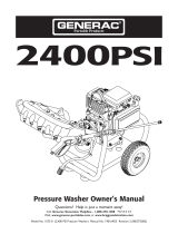 Generac Portable Products 2400PSI El manual del propietario