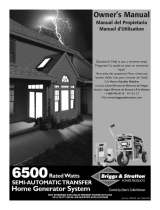 Briggs & Stratton Home Generator Manual de usuario