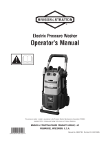 Briggs & Stratton Electric Pressure Washer Manual de usuario