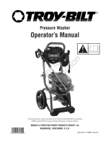 Simplicity OPERATOR'S MANUAL TROY-BILT 2500@2.3 PRESSURE WASHER MODEL 020413-02, 020421-02 Manual de usuario