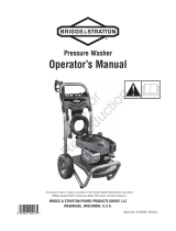Simplicity OPERATOR'S MANUAL B&S 2700@2.3 PRESSURE WASHER MODELS- 020417-1, 020418-1 Manual de usuario