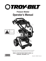 Simplicity OPERATOR'S MANUAL 3000@2.7 TROY-BILT PRESSURE WASHER MODEL 020489-00 Manual de usuario