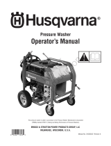 Simplicity OPERATOR"S MANUAL 3300@3.2 HUSQVARNA PRESSURE WASHER MODEL 020524-00 Manual de usuario