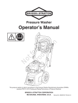 Simplicity PRESSURE WASHER, BRIGGS & STRATTON 3100 PSI MODEL 020685-01, 020686-00 Manual de usuario