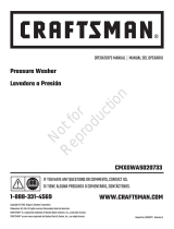 Simplicity PRESSURE WASHER CRAFTSMAN 2800 PSI MODEL 020733-00 El manual del propietario