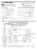 Simplicity PRESSURE WASHER TROY-BILT 2700/3000 PSI MODELS 020764-00, 020765-00 Instrucciones de operación