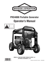 Briggs & Stratton PRO4000 Manual de usuario