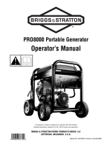 Briggs & Stratton PRO8000 Manual de usuario