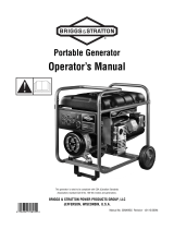 Simplicity PORTAbLE GENERATOR Manual de usuario