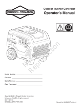 Simplicity PORTABLE GENERATOR BRIGGS & STRATTON Q6500 MODEL 030761-00 Guía del usuario