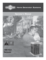 Simplicity OPERATOR'S MANUAL BRIGGS & STRATTON 7KW STANDBY MODEL- 040301-0, 040311-0 Manual de usuario