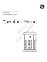 Simplicity OPERATOR'S MANUAL GE 7KW STANDBY MODEL 040315-0 El manual del propietario