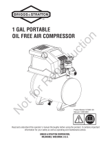 Simplicity AIR COMPRESSOR, 1-GALLON PORTABLE Manual de usuario