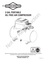 Simplicity AIR COMPRESSOR, 3 GALLON Manual de usuario
