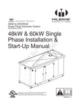 Simplicity STANDBY GENERATOR, MILBANK 48KW & 60KW 1PHASE GLC Manual de usuario