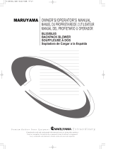 Maruyama BL85 El manual del propietario