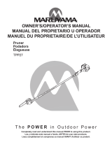 Maruyama TPP27 El manual del propietario
