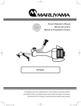 Maruyama BCV5020 Manual de usuario