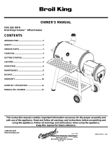 Broil King REGAL CHARCOAL OFFSET 500 El manual del propietario