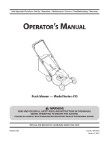 Bolens 11A-414S265 Manual de usuario