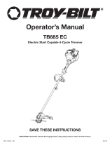 Troy-Bilt TB685 EC Manual de usuario
