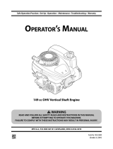 Troy-Bilt TB170 XP Space Saver Manual de usuario