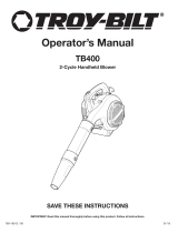 Troy-Bilt TB400 Manual de usuario
