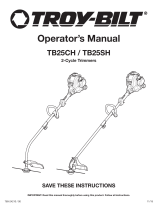 Troy-Bilt TB25SH Manual de usuario