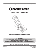 Troy-Bilt 12AE449D066 Manual de usuario