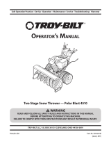 Troy-Bilt 31AH97P7711 Manual de usuario