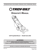 Troy-Bilt 12AI867Q011 Manual de usuario