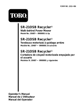 Toro Super Recycler Mower, SR-21OSBB Manual de usuario