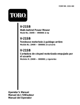 Toro Vacu-Power Mower, V-21SB Manual de usuario