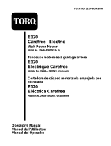 Toro Carefree Electric WPM, 120 VAC Manual de usuario