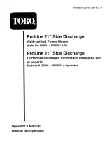 Toro Side Discharge Mower Manual de usuario