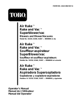 Toro Air Rake Blower Manual de usuario